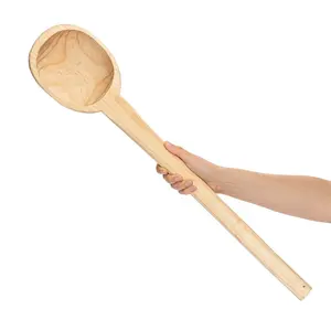 Campeone Wooden Spoon, Cuchara De Madera X-Large 26" - Case - 6 Units