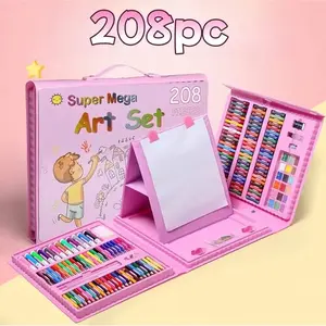 208 Pieces Set Watercolor Pen Set For Paintings Including Some Random Colored Tools Art Supplies For Sketching Artistic Gift