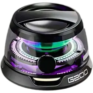 Magnetic Bluetooth Speaker, Portable Mini Wireless Audio, Hi-Fi Sound Quality, TWS Stereo Connection, 7H Playtime, Perfect for Travel & Camping