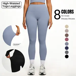 2-pack Slimming Yoga Pants Flattering Butt Lifting Leggings with Maximum Stretch, Sweat-Wicking & Comfortable for All-Day Activities gym workout women solid color skinny pant sporty bottom sport hip dip scrunch second-skin fit four-way stretchy high