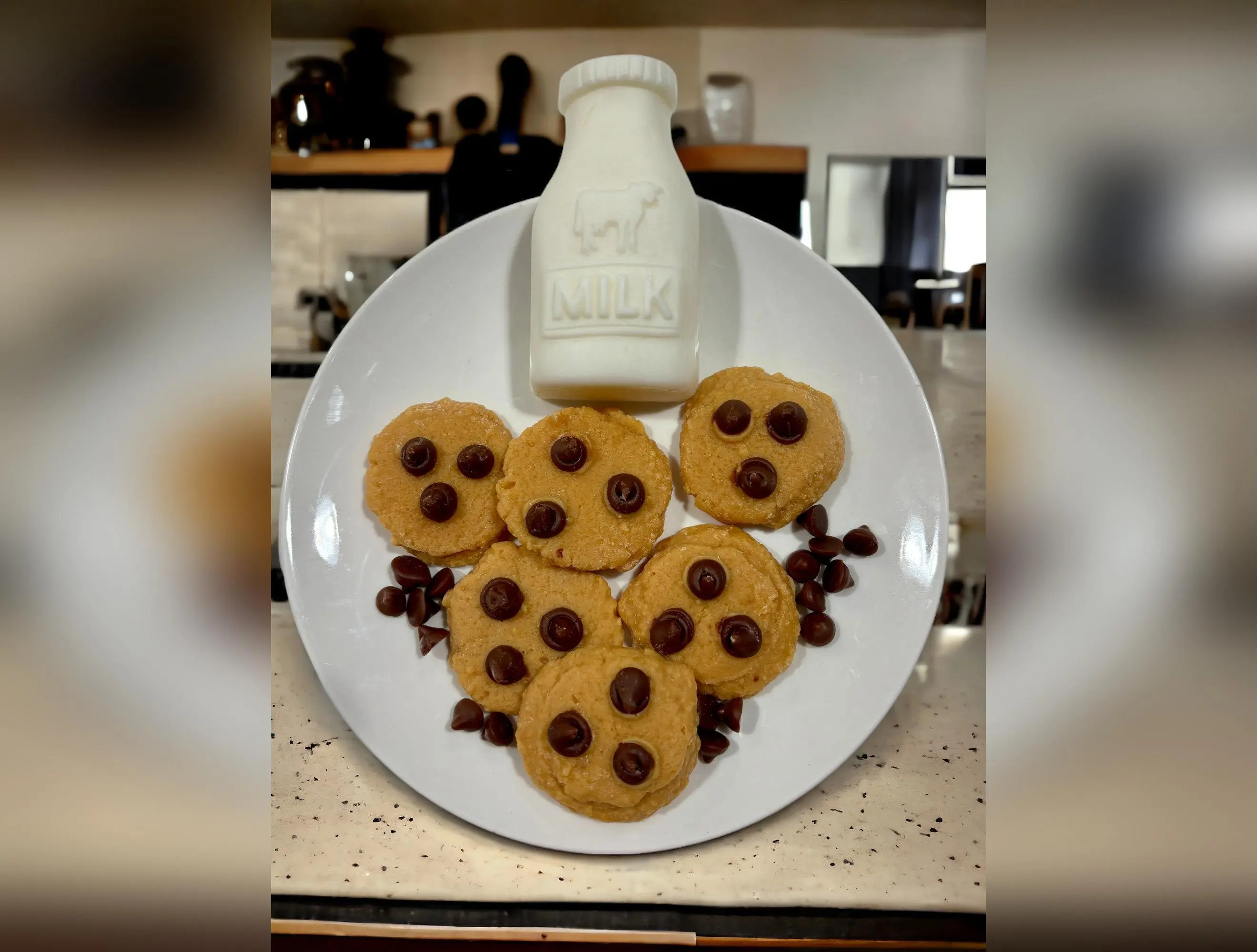 Chocolate Chip Cookies & Milk Wax Melts. 6 oz. Soy Wax Melts/Strongly Scented Wax Melts/Wax Tarts for Wax Warmers.