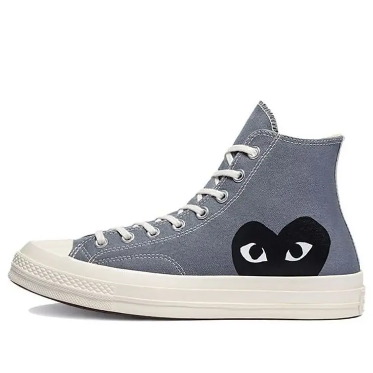 Converse x COMME des GARCONS PLAY Chuck 70 High 'Steel Grey' 171847C Converse x COMME des GARCONS PLAY Chuck 70 High 'Steel Grey' 171847C