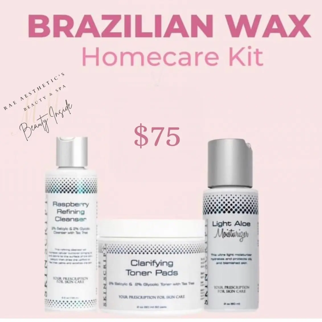 Brazilian Aftercare kit