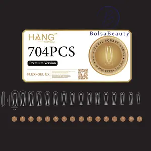 Hang - Soft Gel Ex Tips Square (NEW 2024)