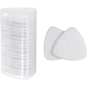 20pcs Tailors Chalk, Triangle Sewing Chalk, Washable Fabric Marker for Sewing Supplies Accessories, White
