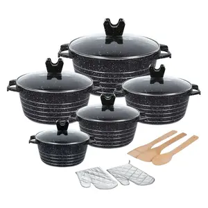 Die cast aluminum pot