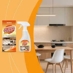 Heavy Oil Stain Cleaner Kitchen Hood Grease Remover Easy Clean Oil Stain Spray, Efficient Degreaser for Home Appliances & Cookware, Home Cleaning Products