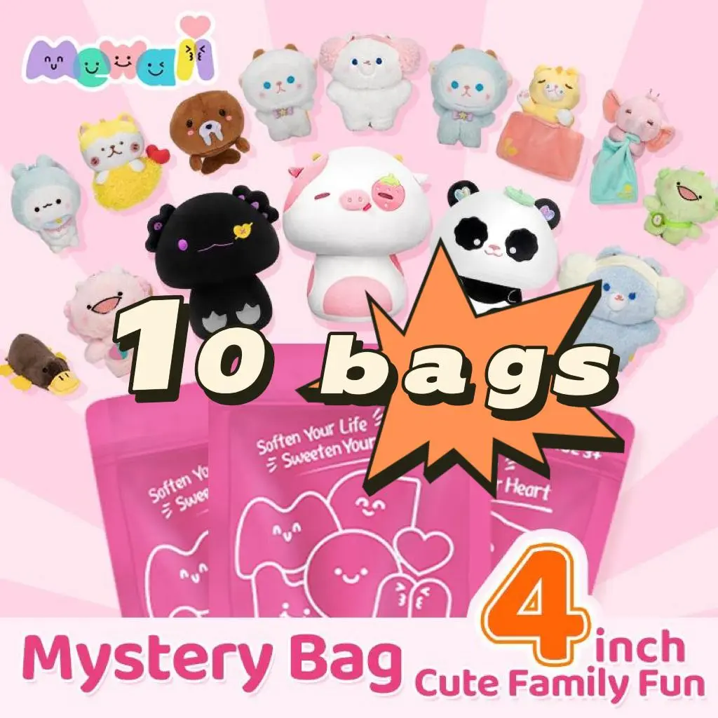 10 Bags-4 inch Mystery bag