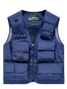 2026 Latest Multifunctional Multi-Pocket Casual Outdoor Fishing Vest, Versatile Pocket Design, Ideal for Anglers & Outdoors Enthusiasts