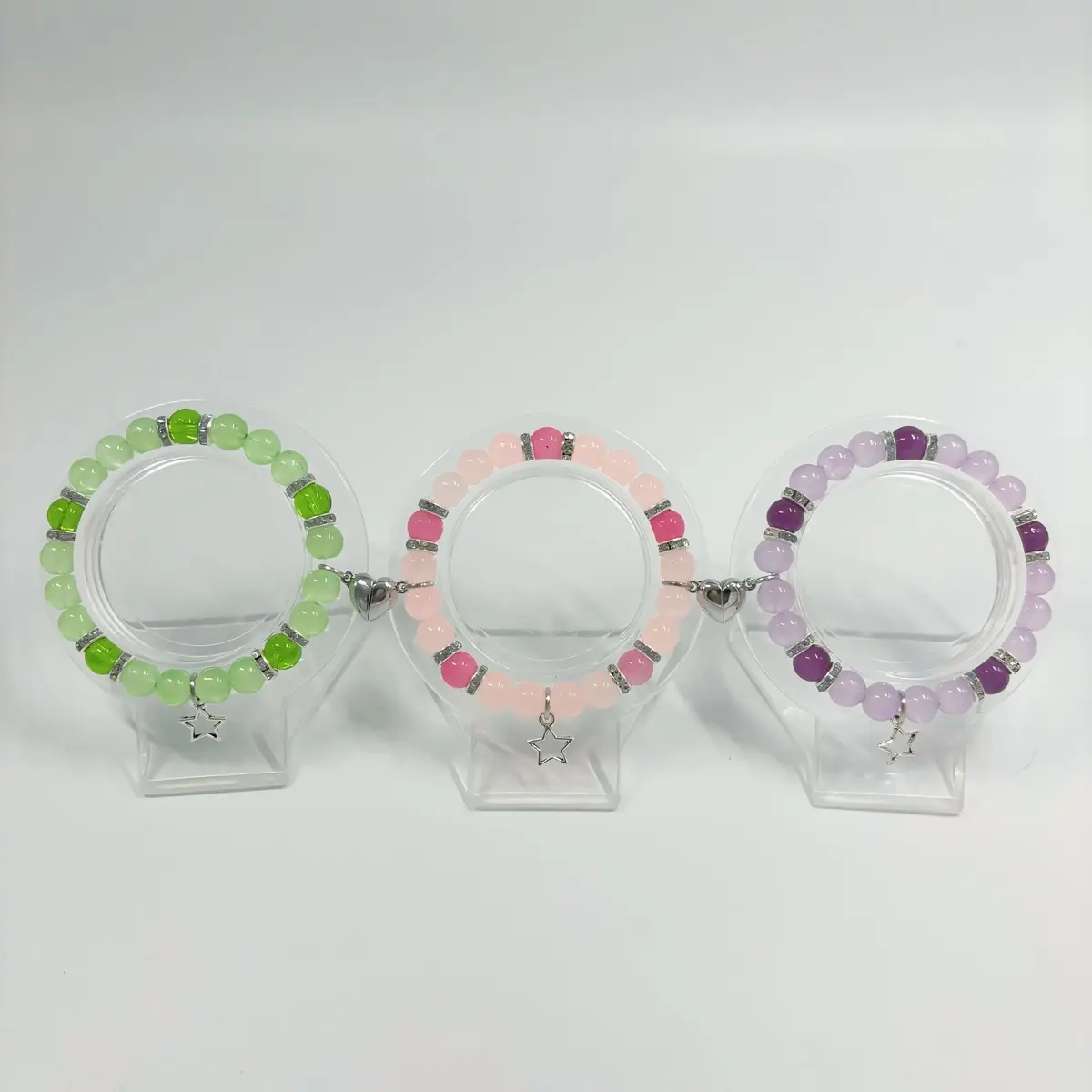 3 Bestfriends Matching Bracelets (3 pieces) - Perfect gift for 3 Bestfriends handmade jewelry