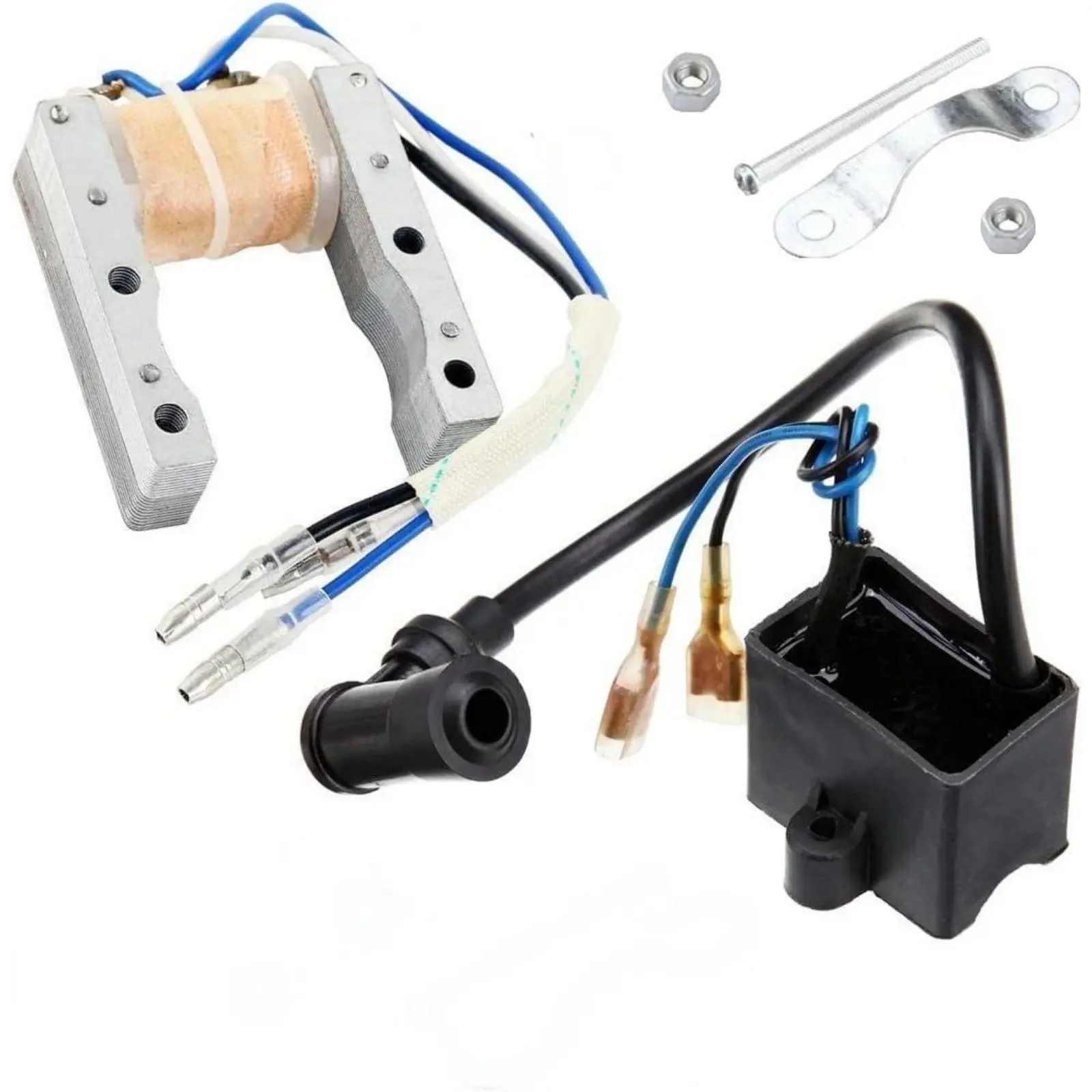1Pc Replacement  Ignition Coil For 49cc 50-80cc 2-Stroke Engine Motorcycle