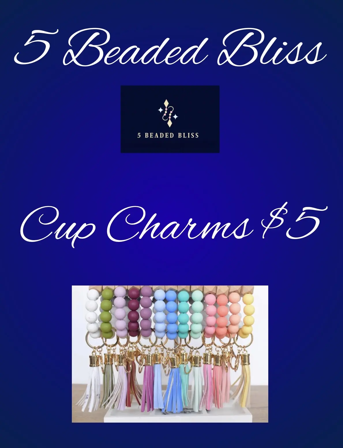 Cup Charms- These make the cutest addition to your favorite cup handle!