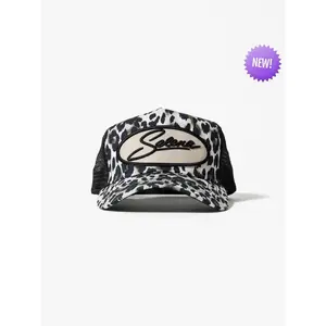 Cheetah Selena Cap with Tan Patch