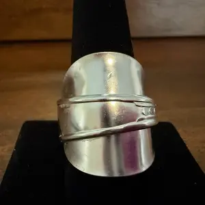 Saddle Spoon Ring Size 9