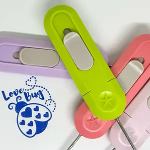 Trendy & Playful  “Who says tools can’t be cute?  Add your fave beads & charms to create your own colorful box opener! #CraftTok #DIYQueen”