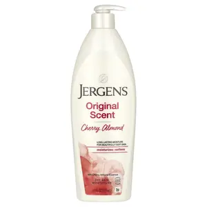 Jergens Dry Skin Moisturizer, Cherry Almond, 21 fl oz (621 ml)
