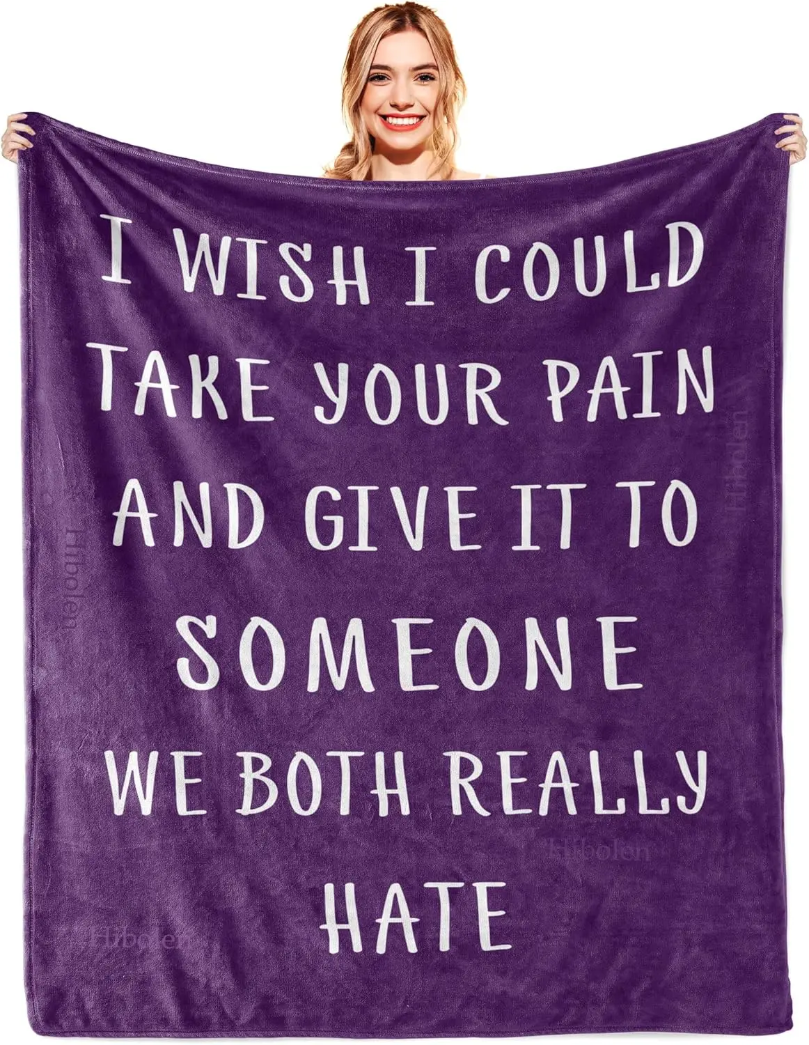 Get Well Gifts for Women/Men, Get Well Soon/Feel Better/Inspirational Gifts Throws, Birthday Fleece Blankets, Cheer Up/Condolence Gift Throw, Get Well/Healing Blanket 50"x60"a