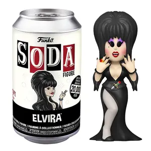 Elvira Funko Vinyl Soda Figure