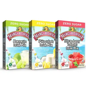 Margaritaville Singles To Go Drink Mix Variety Pack 6 Servings Tropical Flavors