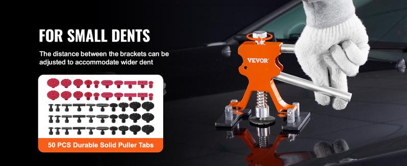 VEVOR Car Body Dent Puller Bridge Lifter Tool Paintless Hail Remover Repair Kit VEVOR Car Body Dent Puller Bridge Lifter Tool Paintless Hail Remover Repair Kit