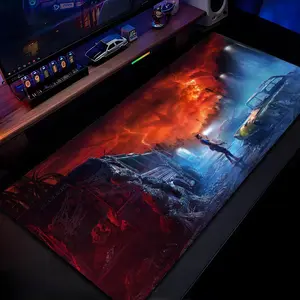 Stranger T-Things Mouse Pad Mousepad HD Printing Computer Gamers Locking Edge Non-slip Mouse Pad XXL90x40cm Keyboard PC Desk Pad