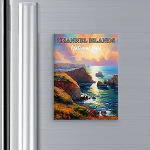 Channel Islands National Park Magnet - Pop Art-Inspired Classic Keepsake Collection