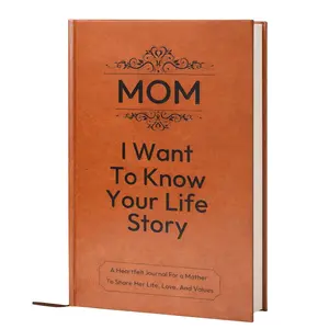 Mothers Day Gifts for Mom Birthday, I Want to Know Your Life Story Journal: Leather Bound Hardback Hear Story book Mothers Day