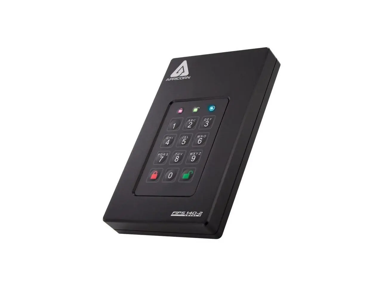 Apricorn Aegis Fortress 4 TB Hard Drive - External - USB 3.0 Apricorn Aegis Fortress 4 TB Hard Drive - External - USB 3.0