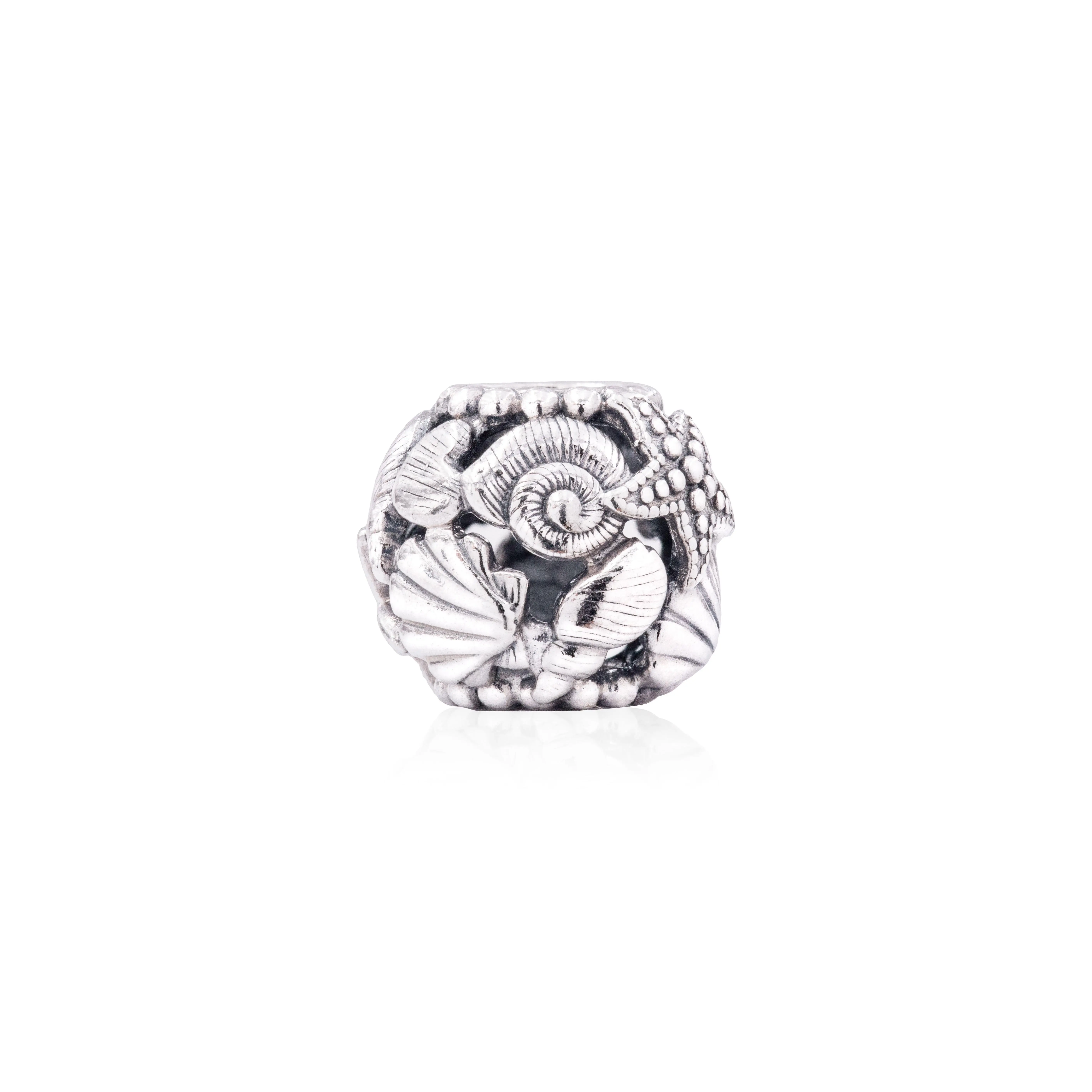 Pandora Openwork Starfish Shells & Hearts Charm 798950C00