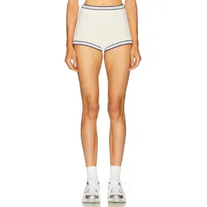 Helsa Kaysee Short in Cream & Blue