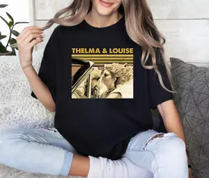 Thelma and Louise T-Shirt, Iconic Road Trip Movie Apparel, Funny Movie Shirt, Gift For BFF