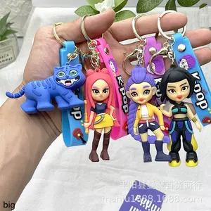 Cross-border kpop witch hunter girl group keychain doll pendant blind box Korean witch hunter group bag small pendant decoration