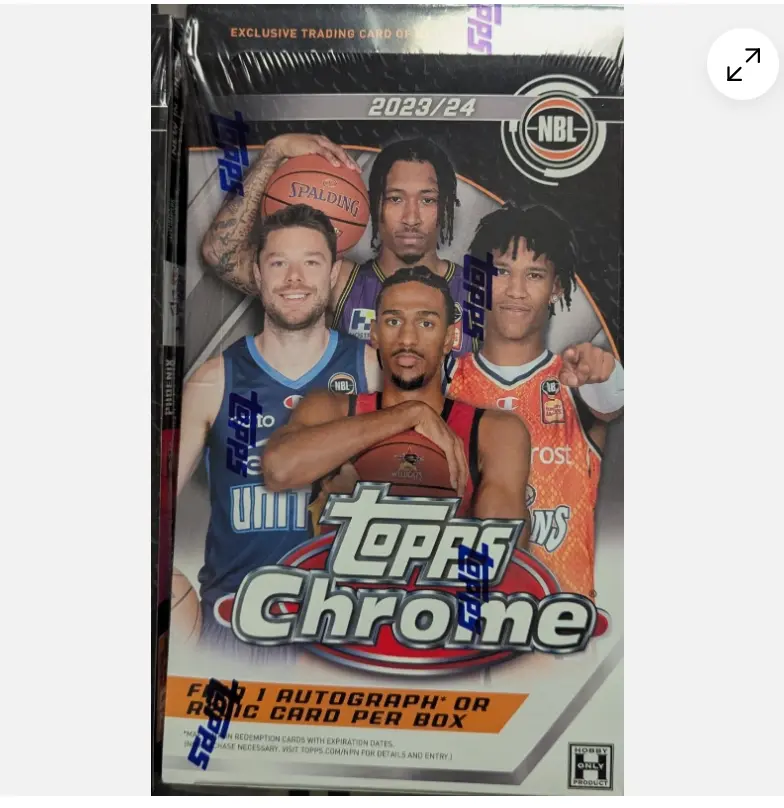 2023-24 Topps Chrome NBL Basketball Hobby Box