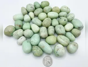 Wholesale Chrysoprase tumbled stones - Bulk lot