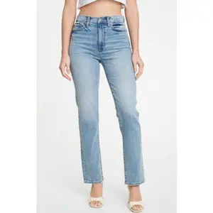 Daze Smarty Pants High Rise Slim Straight - Wink