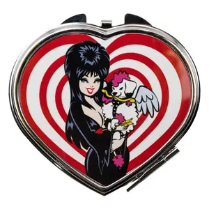 Elvira Viva Gonk Cupid Heart Compact Mirror