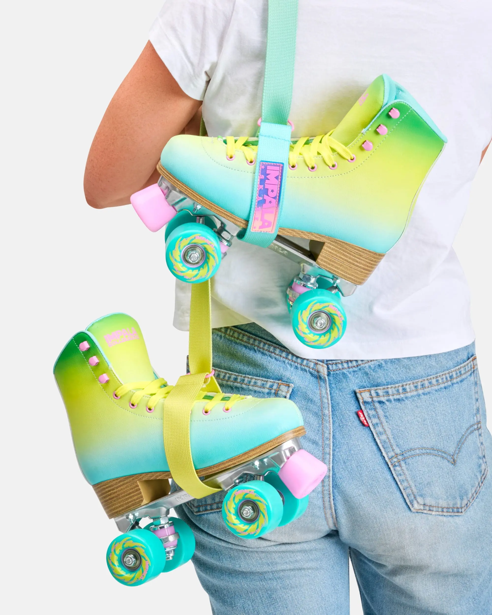 Impala Skate Strap - Lime Spritzer Impala Skate Strap - Lime Spritzer