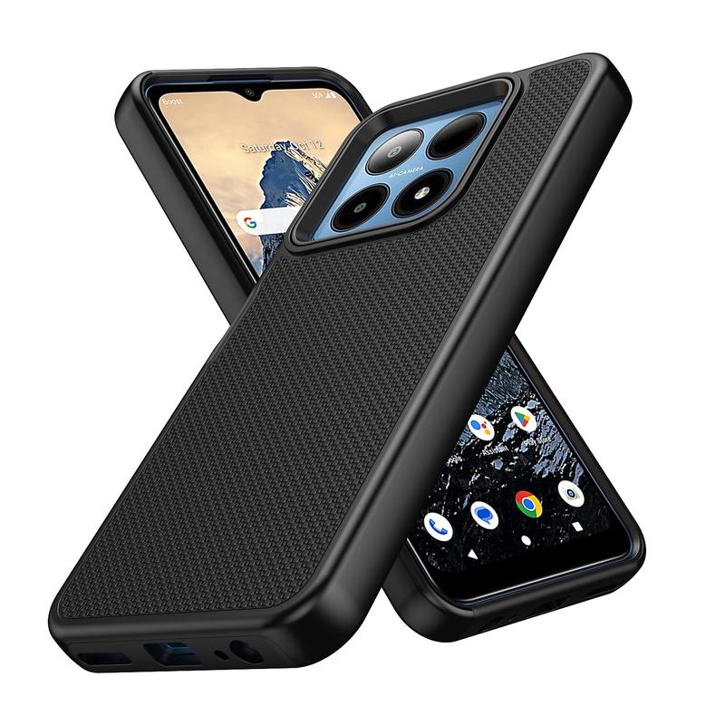 Compatible for Boost Summit 5G Case w/Tempered Glass Screen Protector [Military Grade] Ring Car Mount Kickstand Shockproof Hard Phone Case -