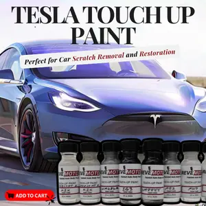 ReveMoto - Tesla Automotive Touch Up Paint - Accurate Color Match for Cars, Ideal for Scratch Removal and Restoration