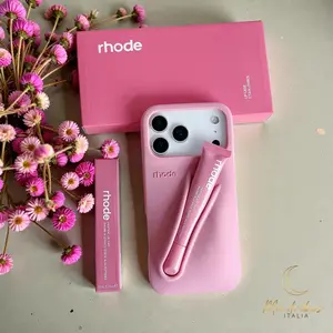 Lip Gloss Holder Phone Case for iPhone 11-17 Pro Max | Cute Silicone Makeup Case