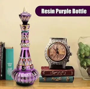 I Dream of Jeannie Vintage Magic Bottle - Retro Resin Ornament for Christmas & Holiday Decor Indoor Outdoor Collectible Art Piece Decoration Nostalgic Memories