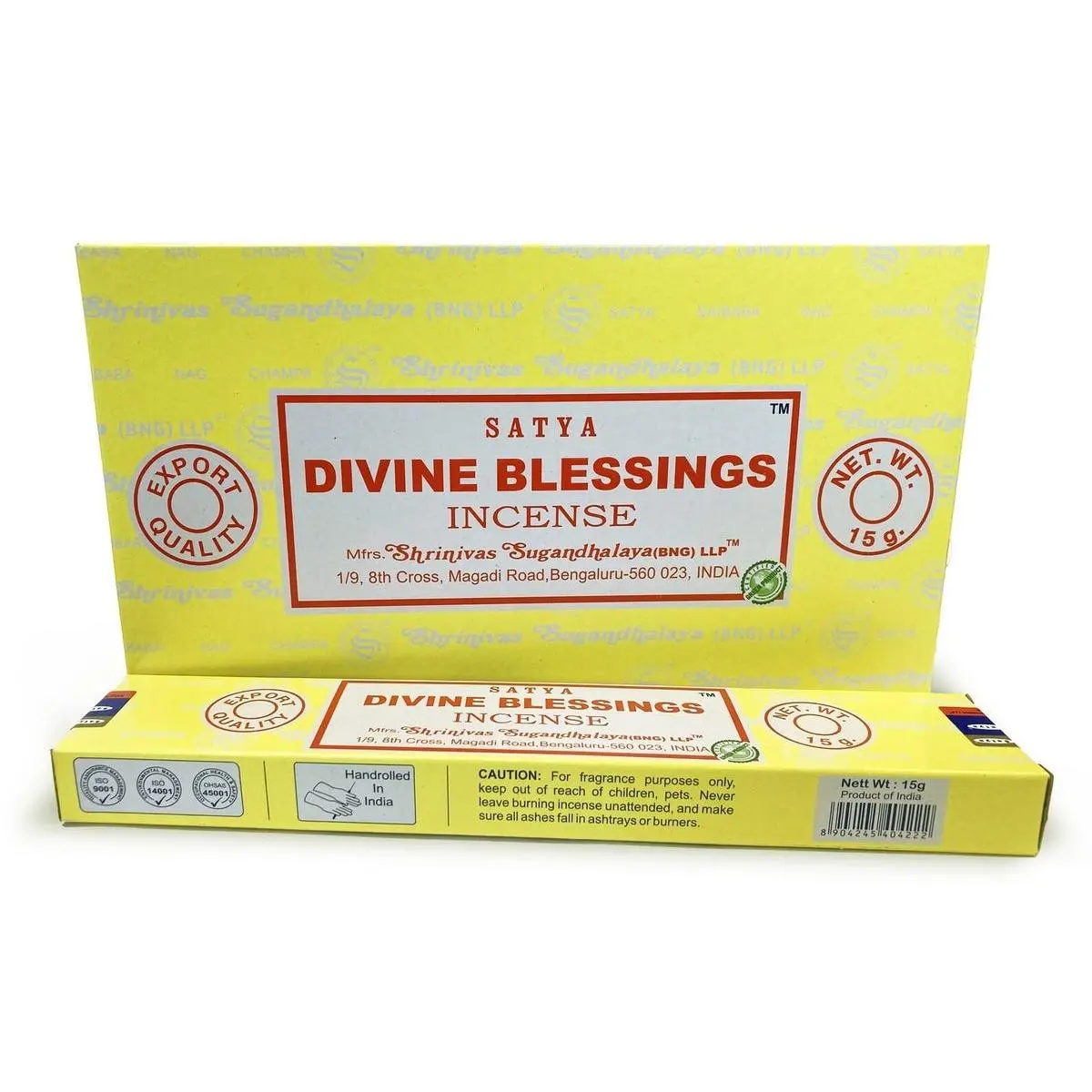 Satya Divine Blessings incense 15 gram box