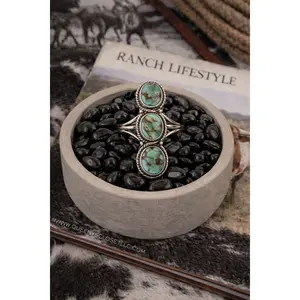 THE MOJAVE THREE SILVER RING