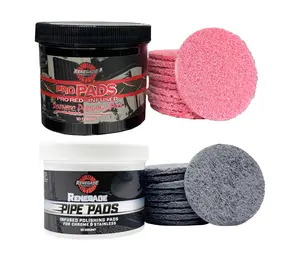 Renegade Products | Pro & Pipe Polishing Pad Bundle – Heavy Cut & Fine Finish Metal & Chrome Infused Polishing Pads (20 Total Pads) Renegade Products | Pro & Pipe Polishing Pad Bundle – Heavy Cut & Fine Finish Metal & Chrome Infused Polishing Pads (20 Total Pads)