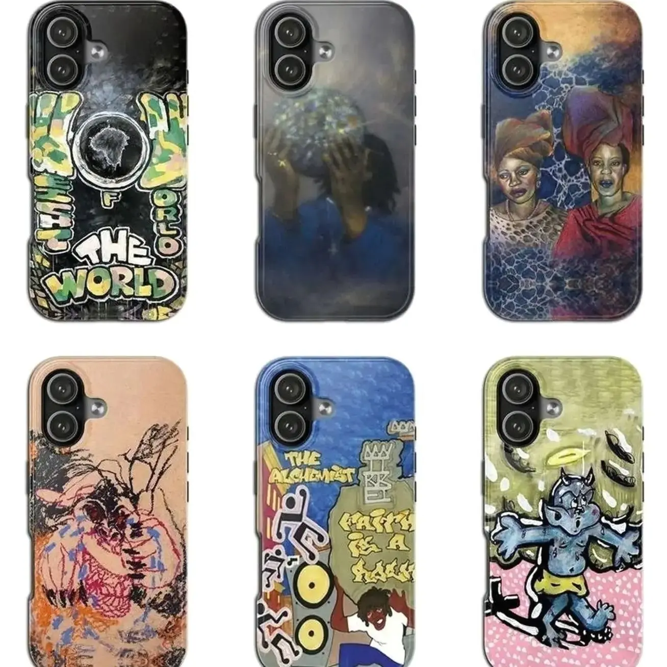 "NO WORDS JUST WEIGHT INNER CITY TAPES" — A Hardshell Phone Case Blending Avant-garde Underground Rap, Street Hip-hop Culture, and Retro Cassette Aesthetics, Compatible with iPhone X, 11, 12, 13, 14, 15, 16, 17 & more