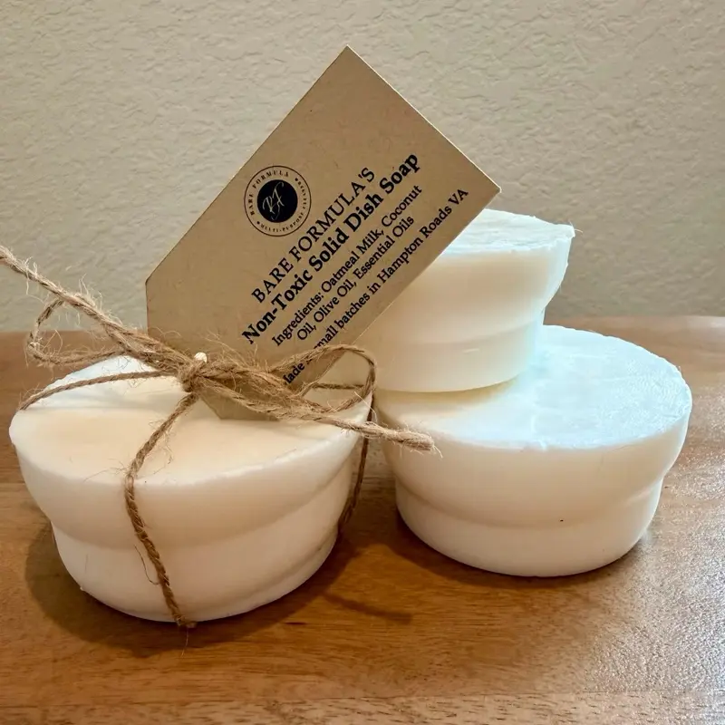 Non-Toxic Solid Dish Soap Bar