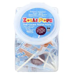Zollipops The Clean Teeth Pops®, Assorted, Approx. 23 Pops, 5.2 oz