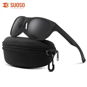 【FISHING ANTI-GLARE】SUOSO Polarized Sunglasses for Men Lightweight UV400 Protection SunGlasses for Women TR90 Sunglasses forFishing Driving dealsforyoudays
