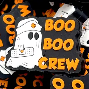 Boo Boo Crew 2.0 Silicone Focal Beads - Perfect for Healthcare Workers - Crafting & Beading