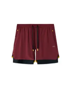 Copper-Dura Limitless Shorts - Burgundy